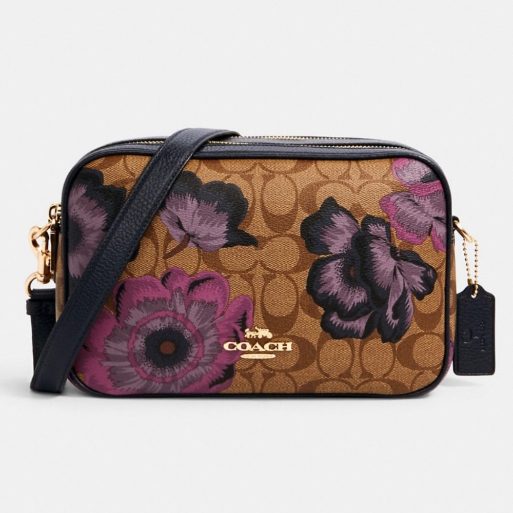 Coach Jes Crossbody with Kaffe Fassett Print